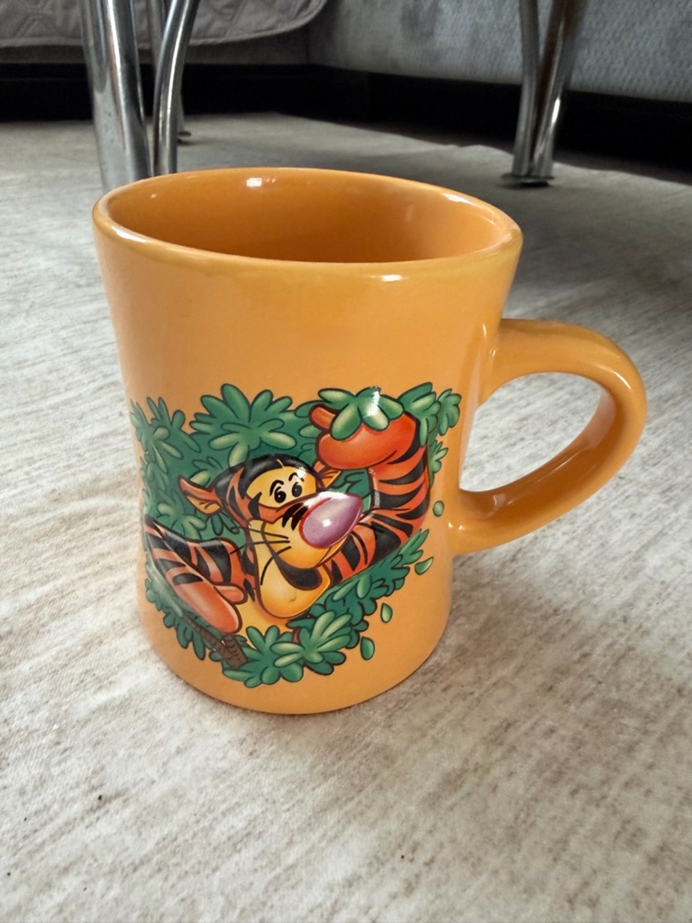 Disney Orange Tigger Ceramic Coffee Mug